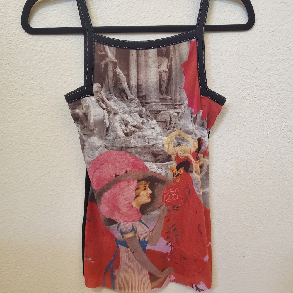 Bebe Moda Mesh Top - Picture 2 of 9